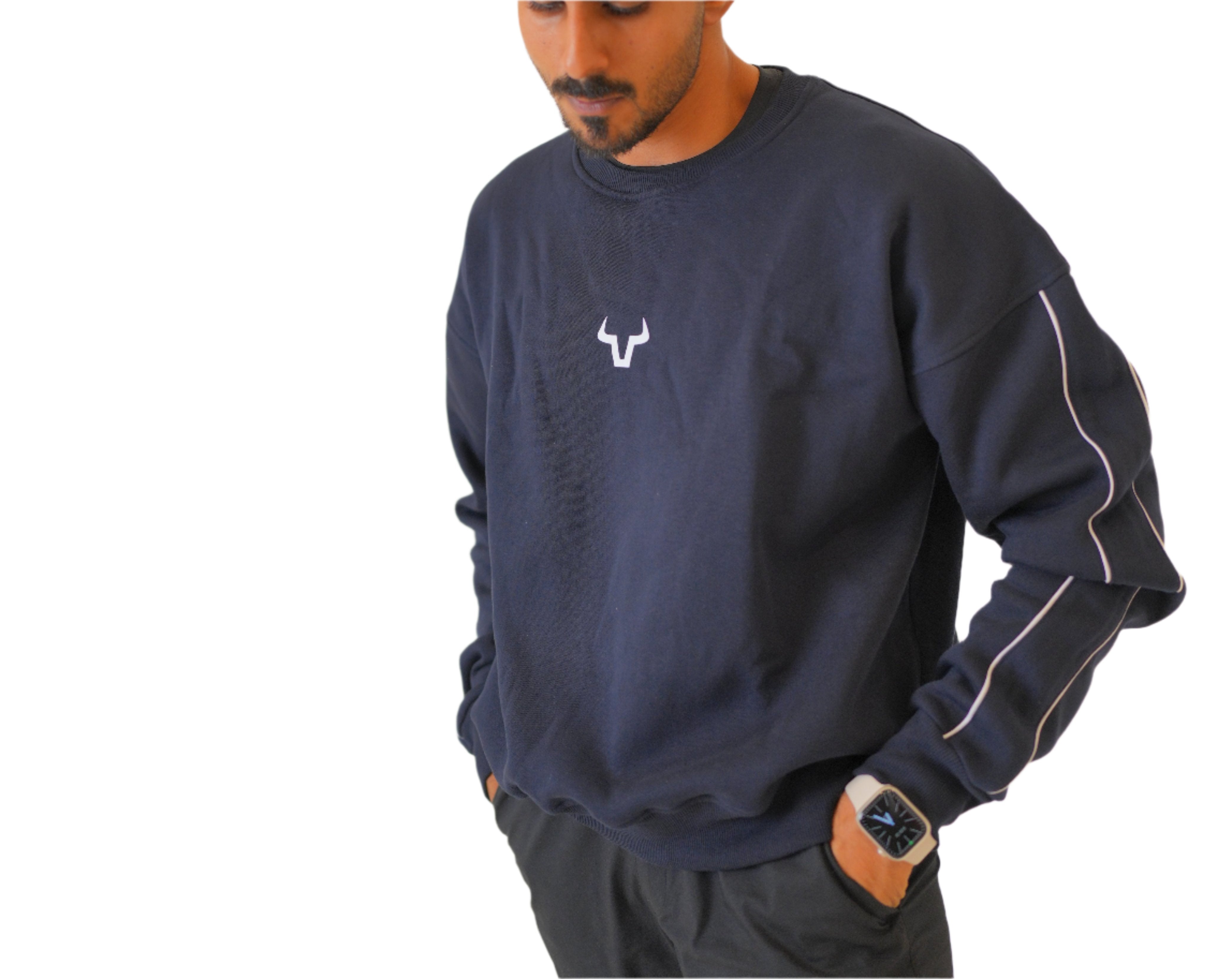 Odorless Oversized Full Sleeve Sweatshirt