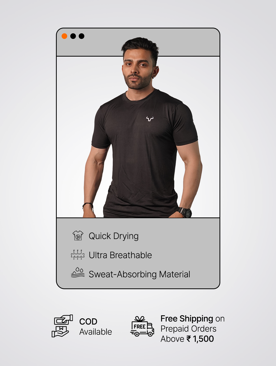 Dri Fit T-shirt Grey