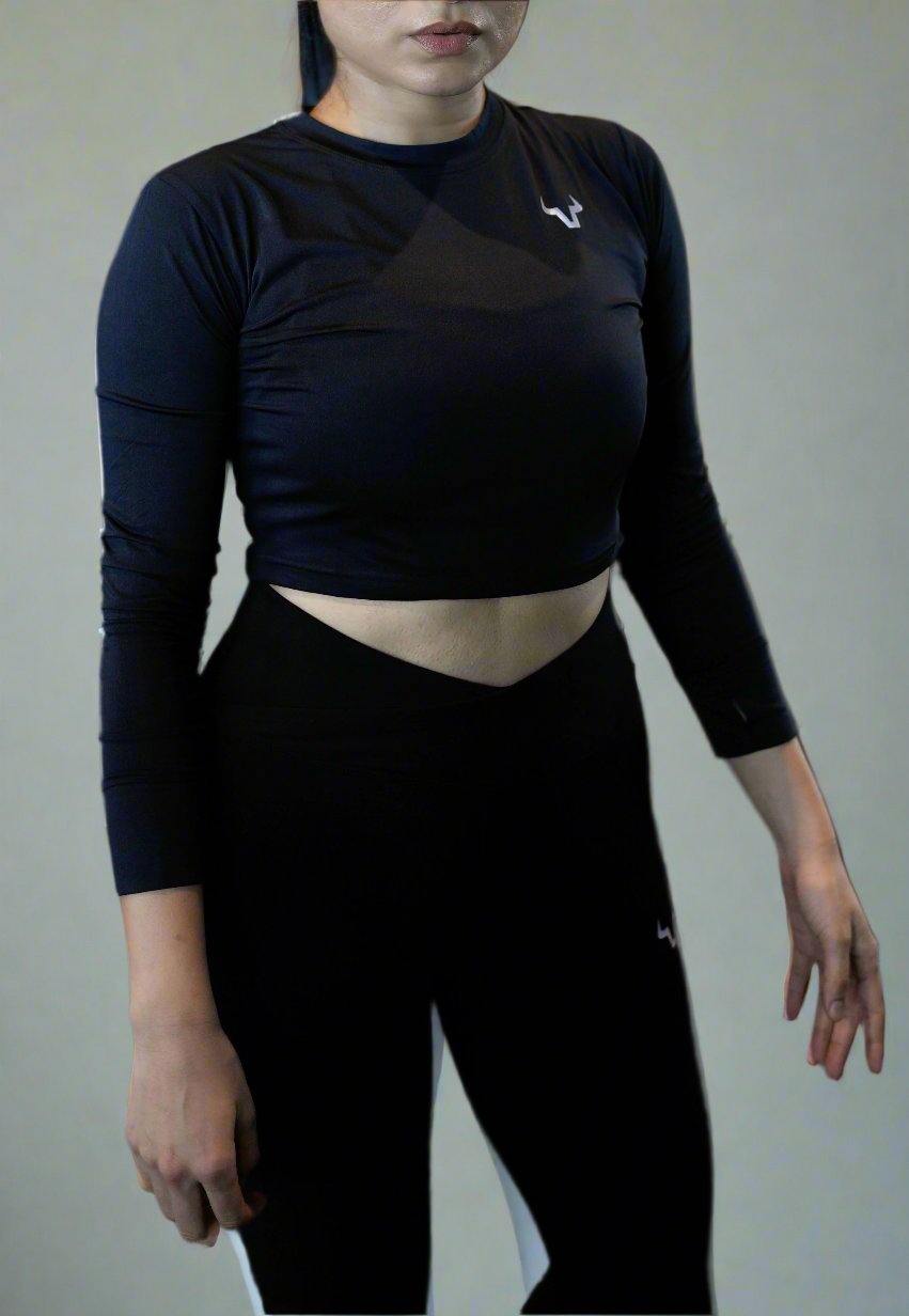 GYMYAK Dri Fit Crop Top
